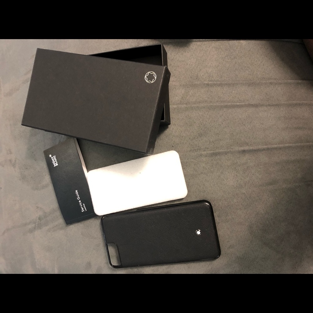 Montblanc Sartorial phone case for iPhone plus